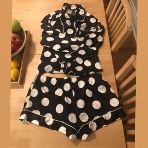 Victoria’s Secret satin pajama set